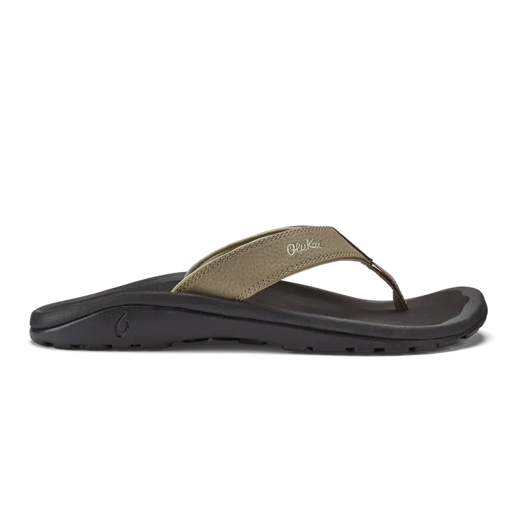 Olukai Men's Ohana Sandal Clay/Onyx