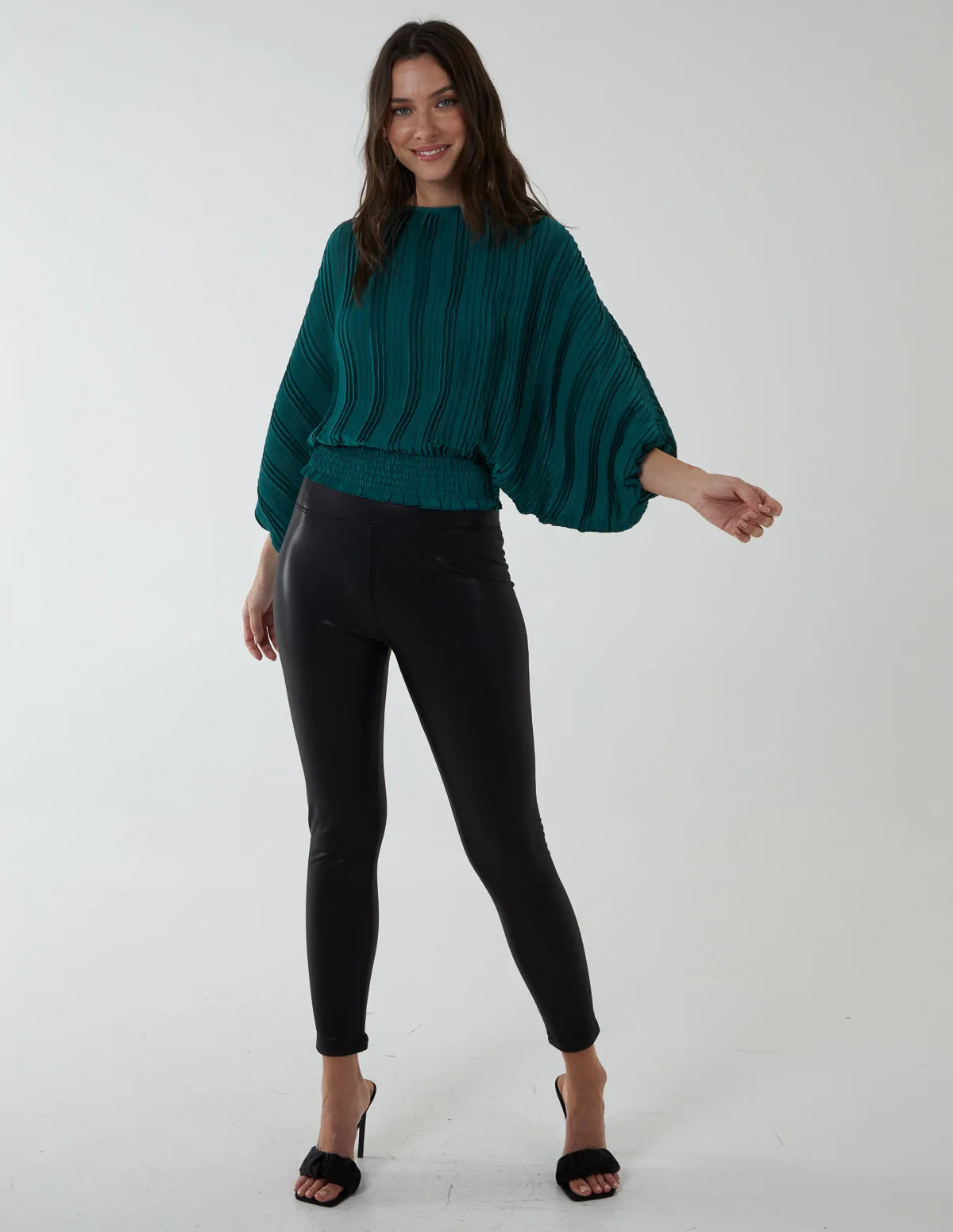 Oversized Batwing Top