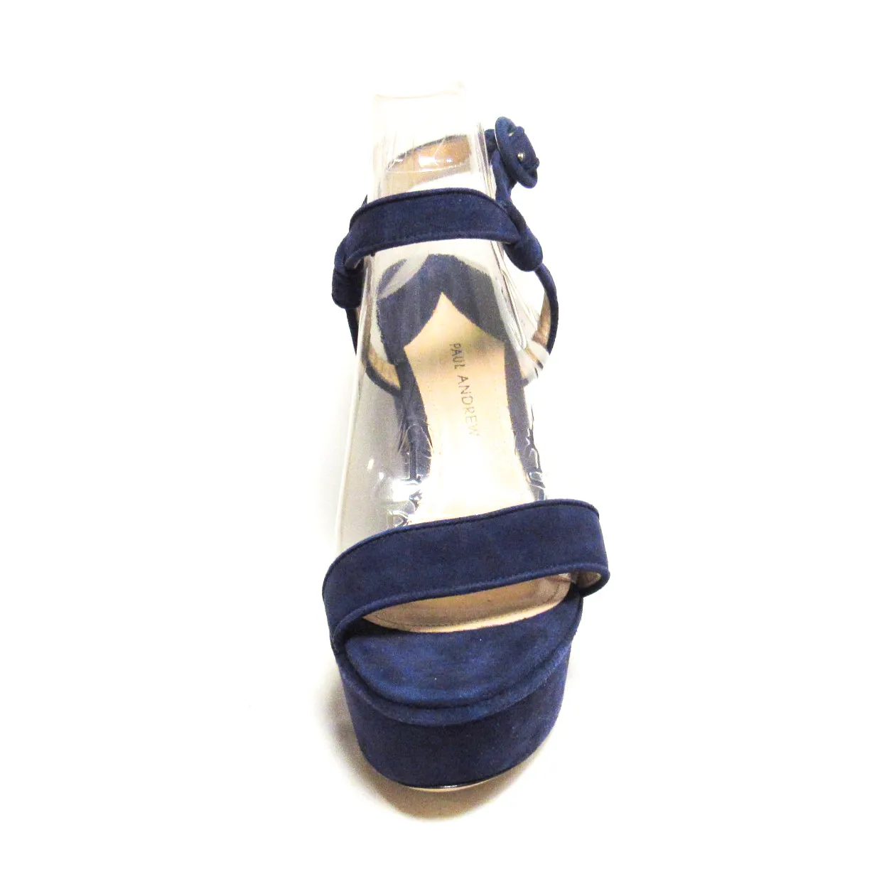 Paul Andrew Stanton Suede Platform Sandals