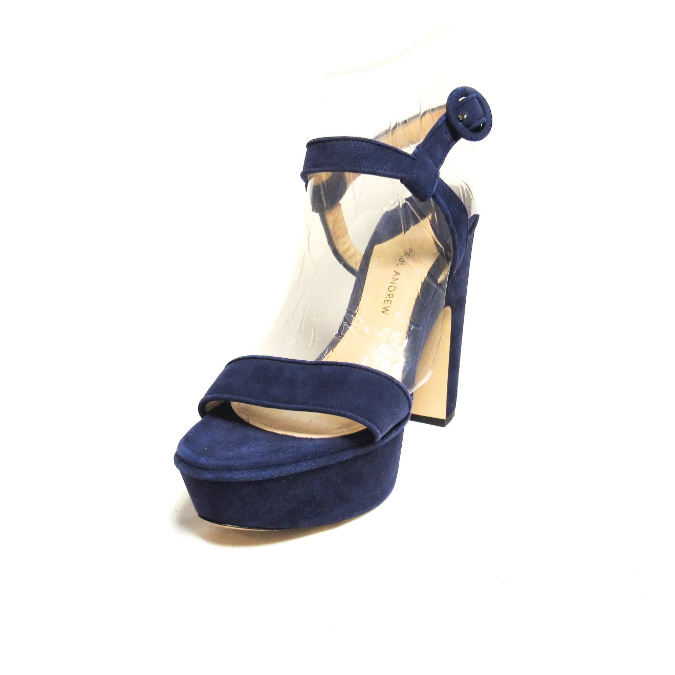 Paul Andrew Stanton Suede Platform Sandals