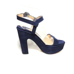 Paul Andrew Stanton Suede Platform Sandals