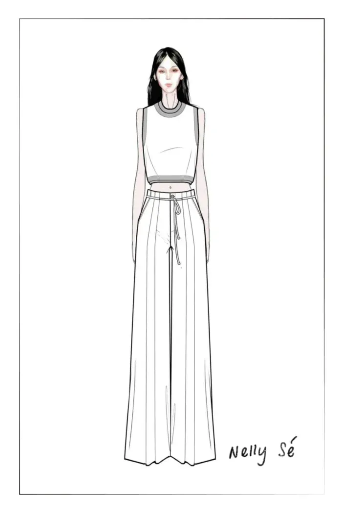 Perla Drawstring Casual Pants in Hemp