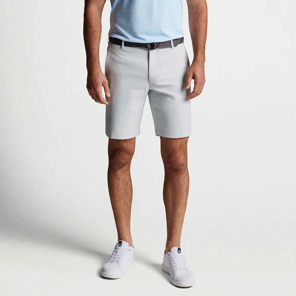 Peter Millar 9-Inch Salem High Drape Performance Shorts - British Grey*