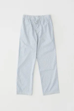 Poplin Pyjama Pants Placid Blue Stripes