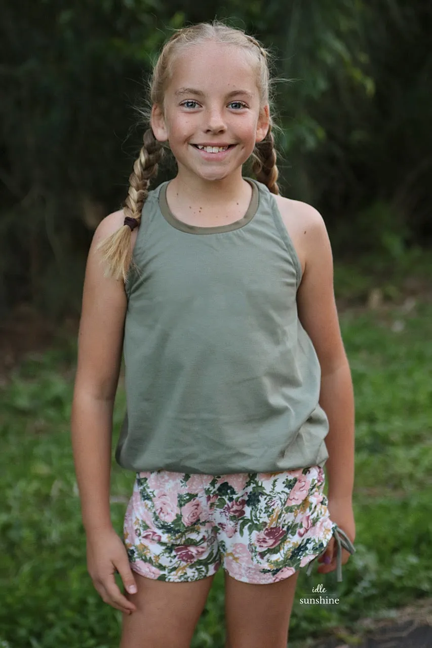 Run in the Sun Shorts PDF Pattern Girls 2T-14yrs