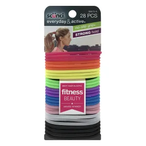 Scünci No-Slip Grip The Evolution Ponytailers Elastics