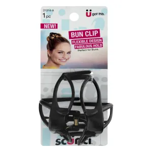 Scünci U Got This Bun Clip Flexible Design