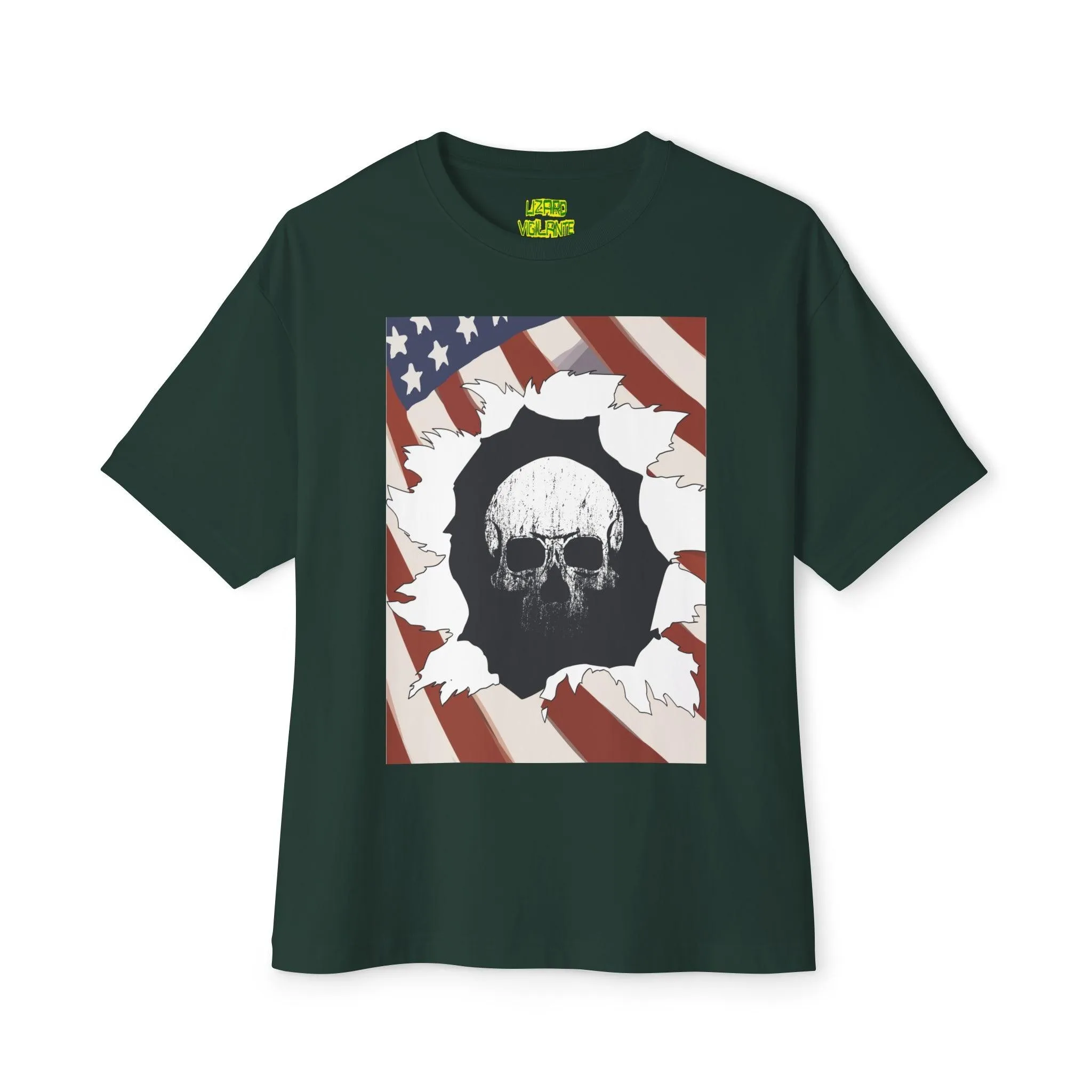 Skull Inside Unisex Oversized Boxy Tee