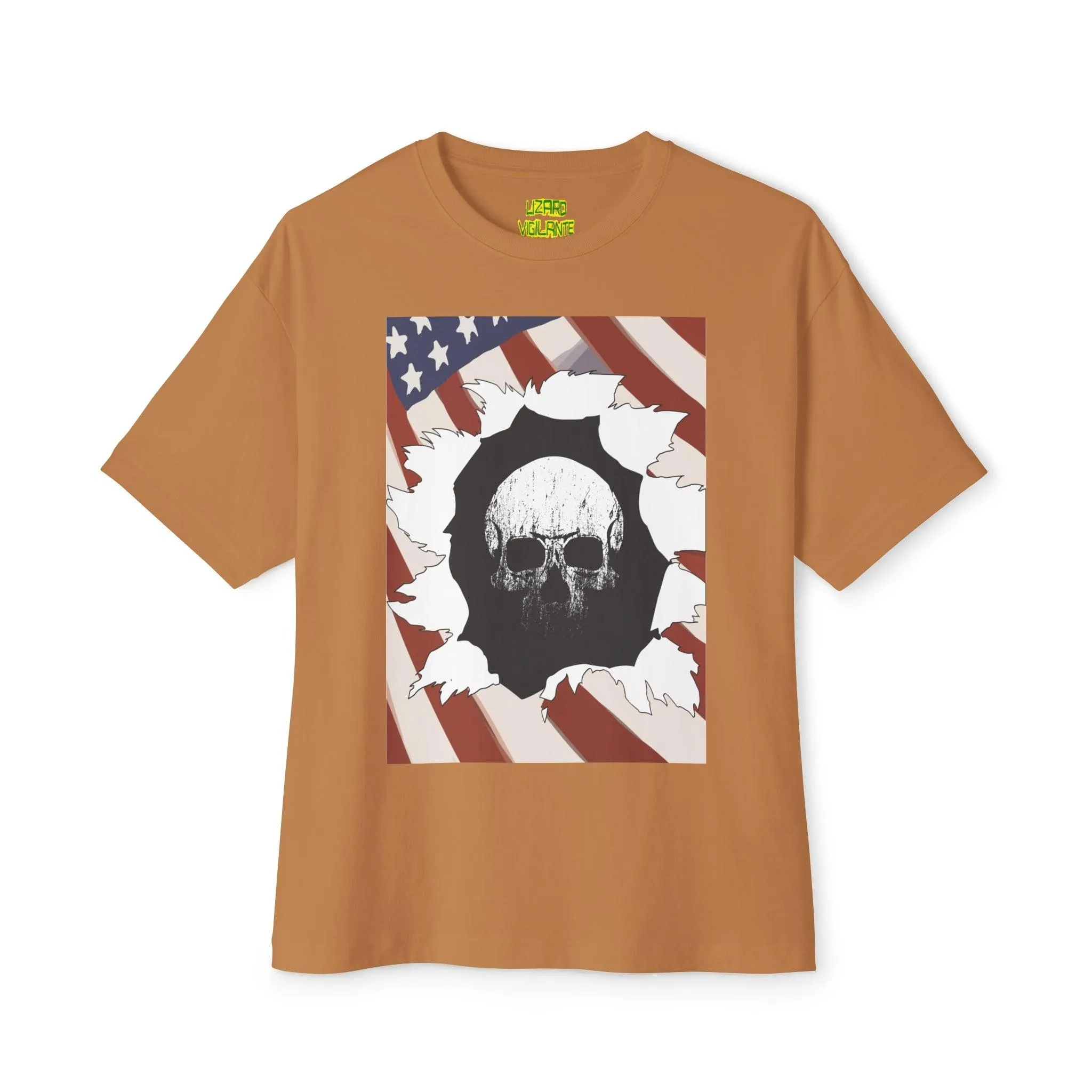 Skull Inside Unisex Oversized Boxy Tee