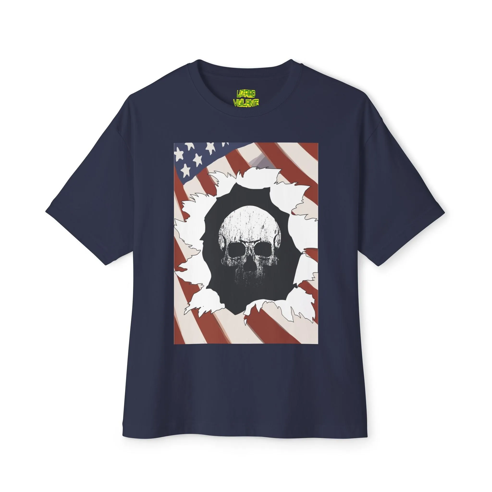 Skull Inside Unisex Oversized Boxy Tee