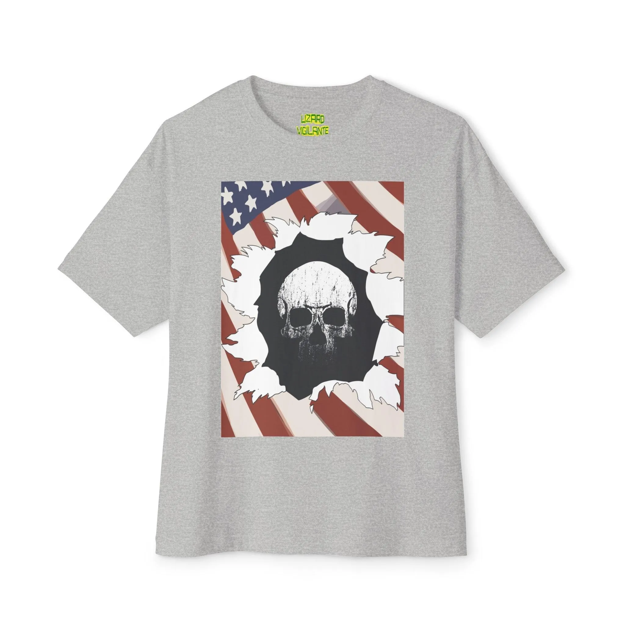 Skull Inside Unisex Oversized Boxy Tee
