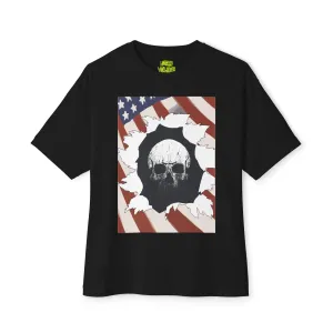 Skull Inside Unisex Oversized Boxy Tee
