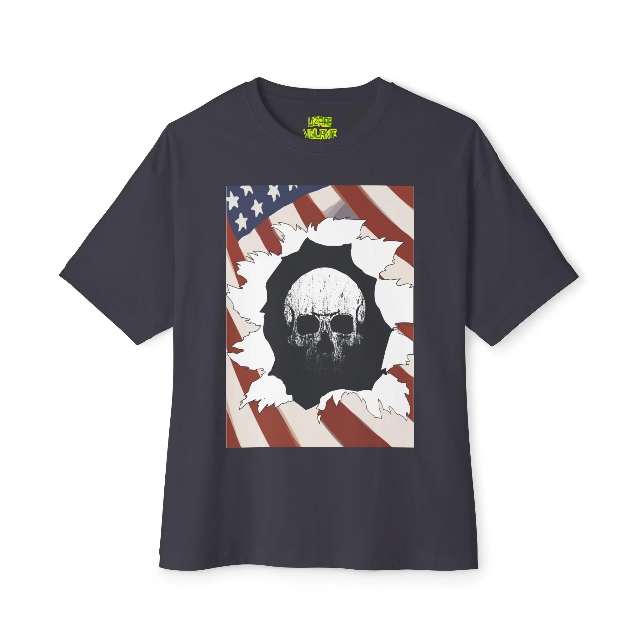 Skull Inside Unisex Oversized Boxy Tee