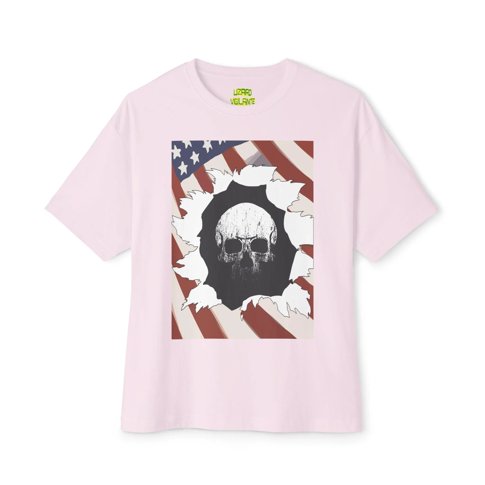 Skull Inside Unisex Oversized Boxy Tee