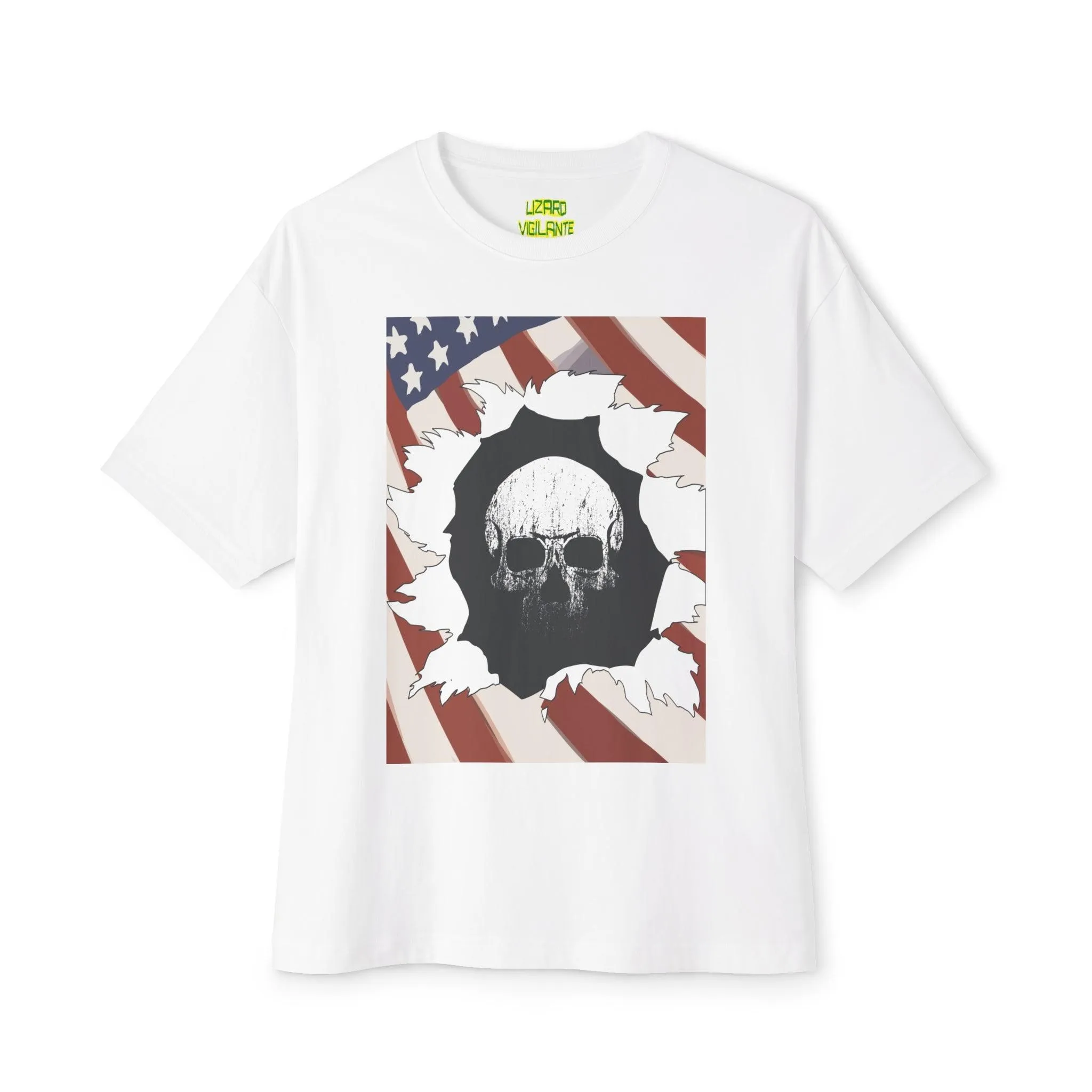Skull Inside Unisex Oversized Boxy Tee