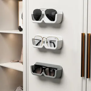 Sleek Wall-Mounted Glasses Organizer: Stylish Eyewear Storage Solution