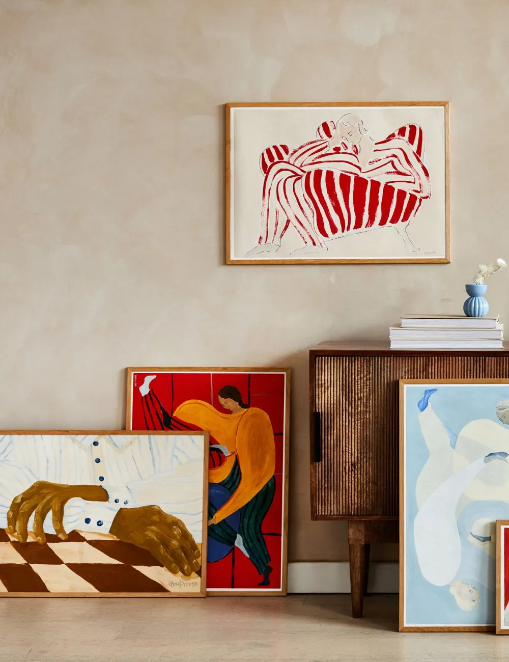 Sofia Lind 'Hold You Red' Print