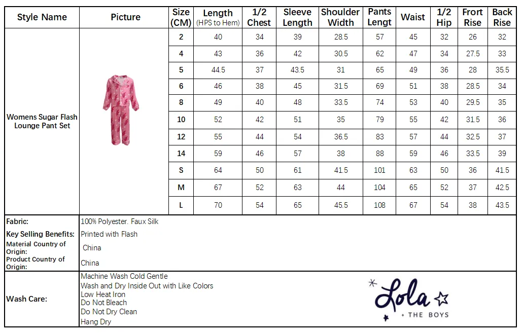 Sugar Flash Silky Set