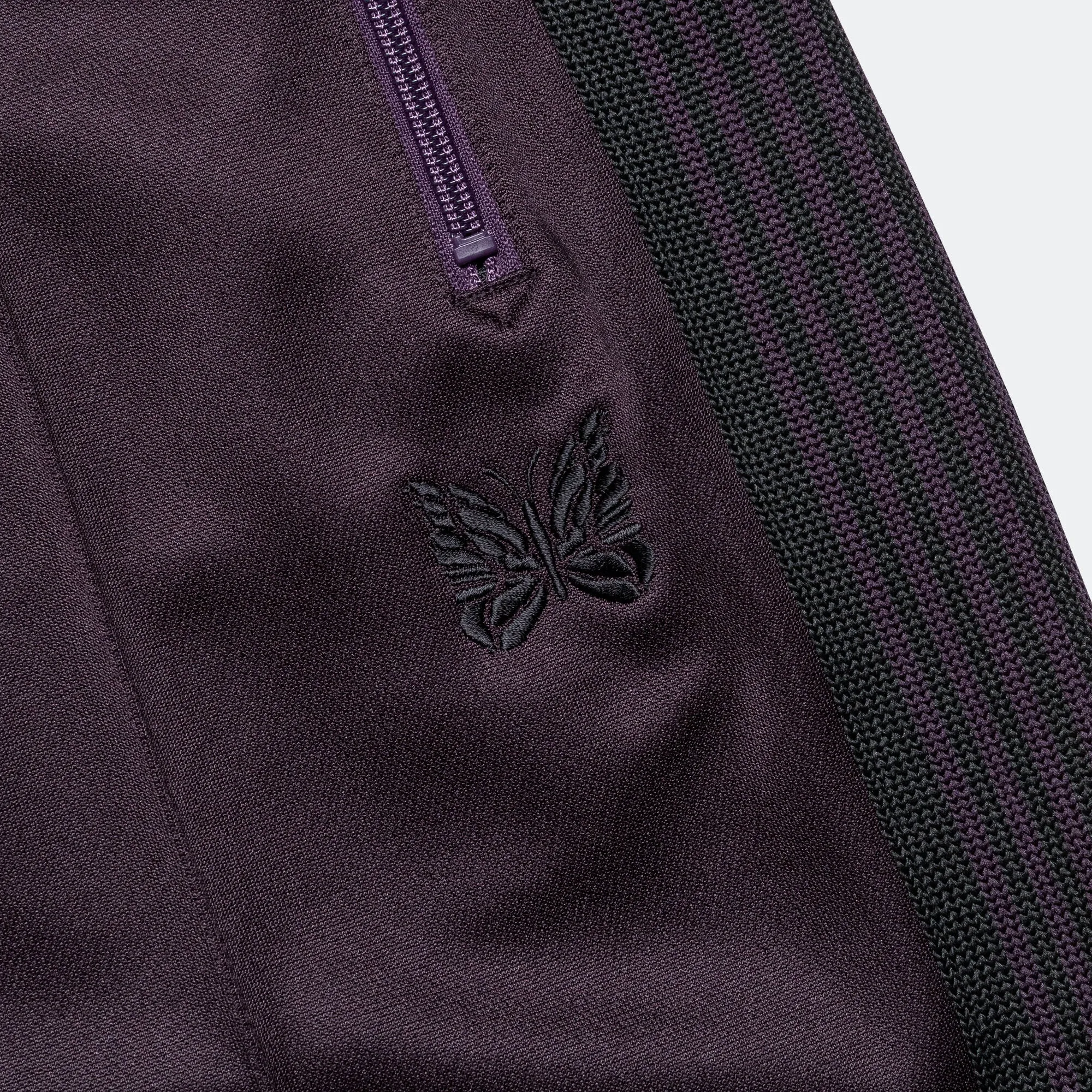 Track Pant - Dark Purple Poly Smooth
