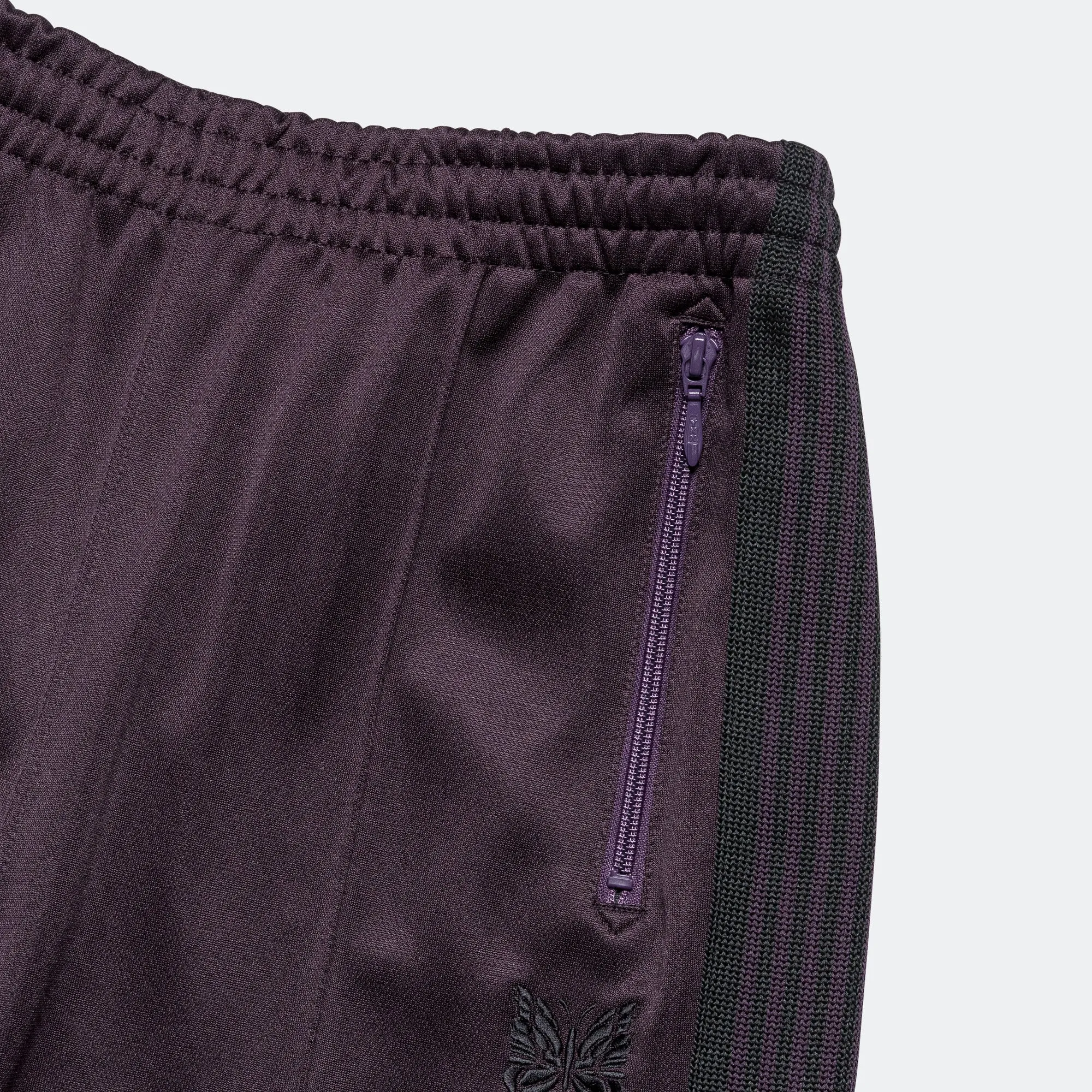 Track Pant - Dark Purple Poly Smooth