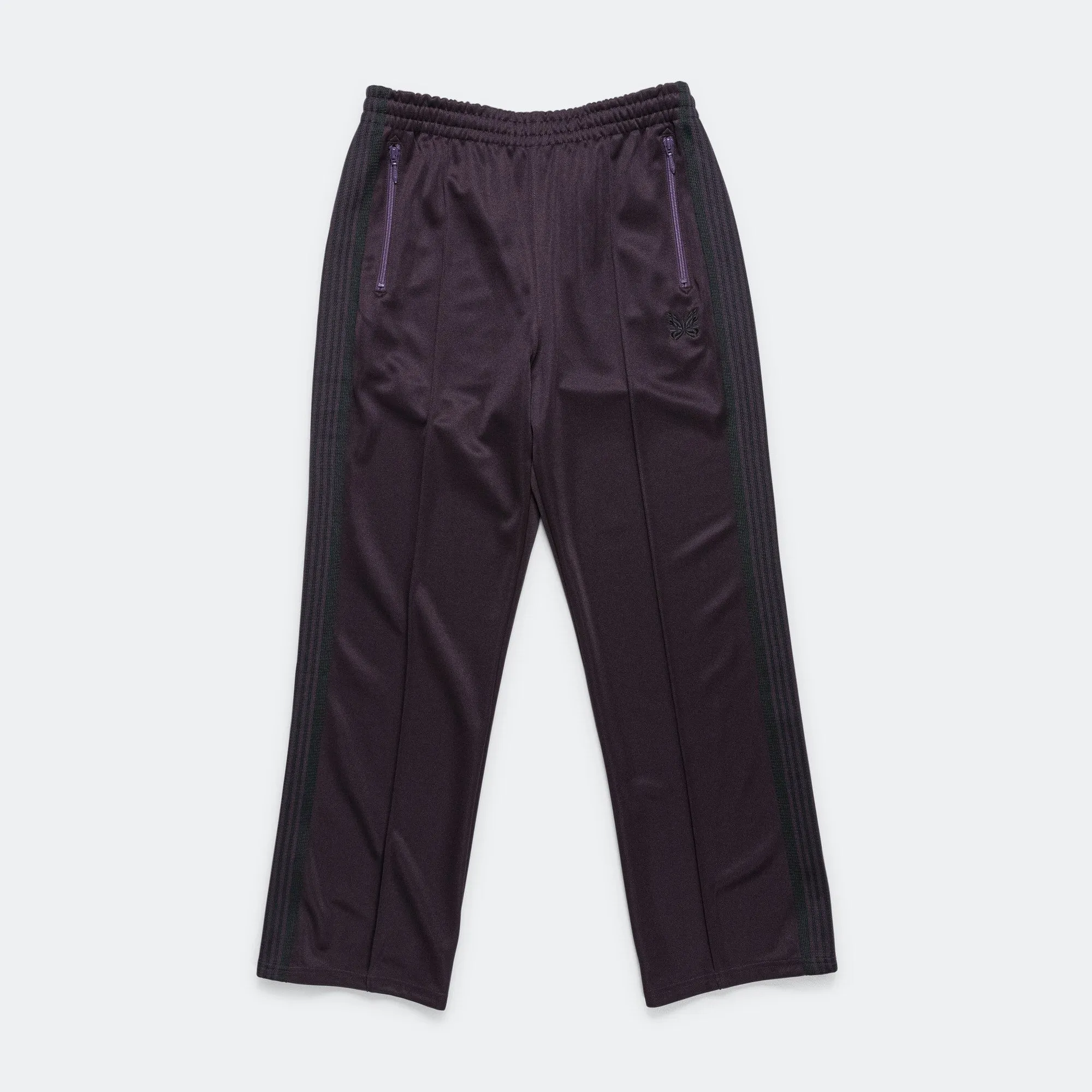 Track Pant - Dark Purple Poly Smooth