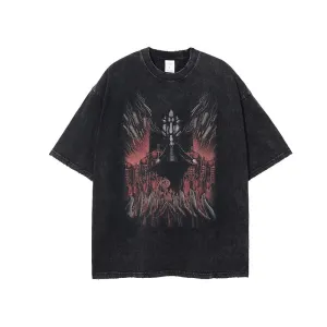 Vintage Attack on Titan T-Shirt - Premium Distressed Anime Graphic Tee for Fans