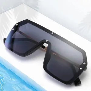 Wayfarer Square Oversized Sunglasses For Men And Women