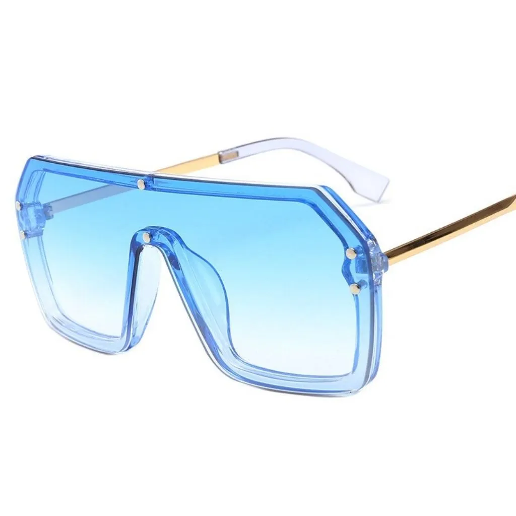 Wayfarer Square Oversized Sunglasses For Men And Women