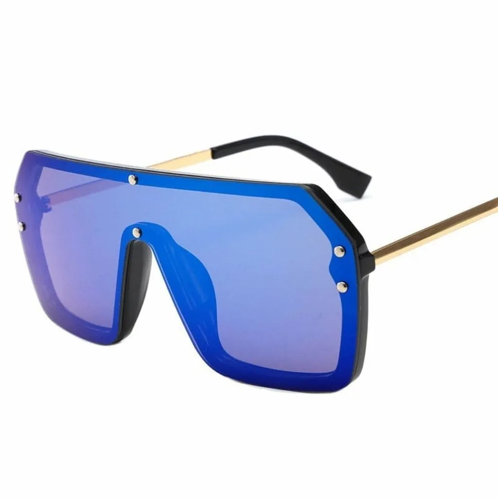 Wayfarer Square Oversized Sunglasses For Men And Women