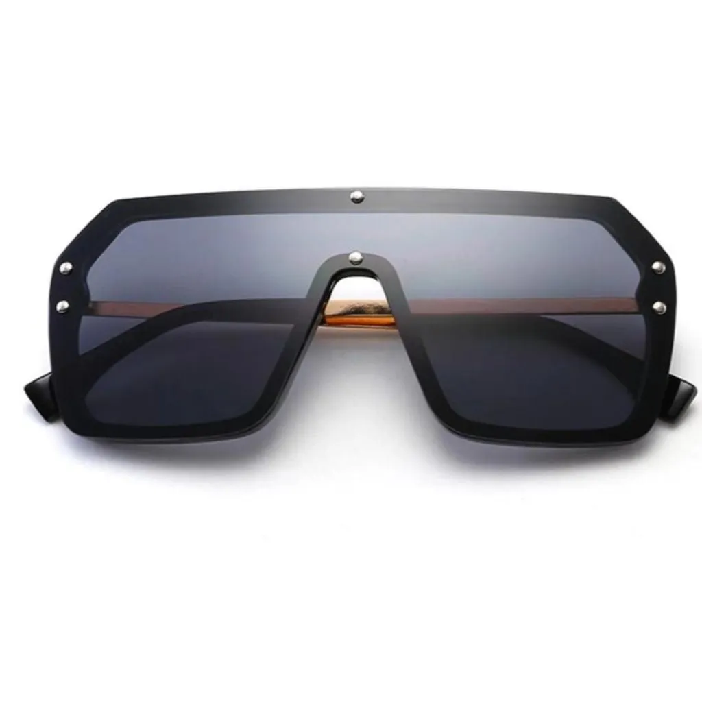 Wayfarer Square Oversized Sunglasses For Men And Women