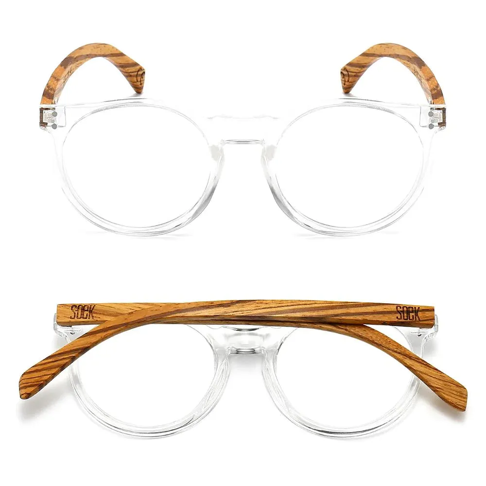 WINEGLASS BAY -  Wooden Blue Light Blocking Magnifying Reader