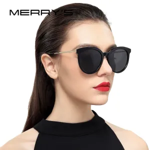 Women's Brand Designer Cat Eye Polarized Sunglasses 100% UV Protection