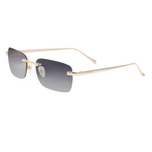 Women's Eyewear Black gradient | 9K Gold plated