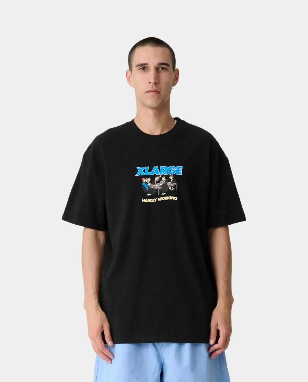 XLarge - Hardly Working T-Shirt - Black