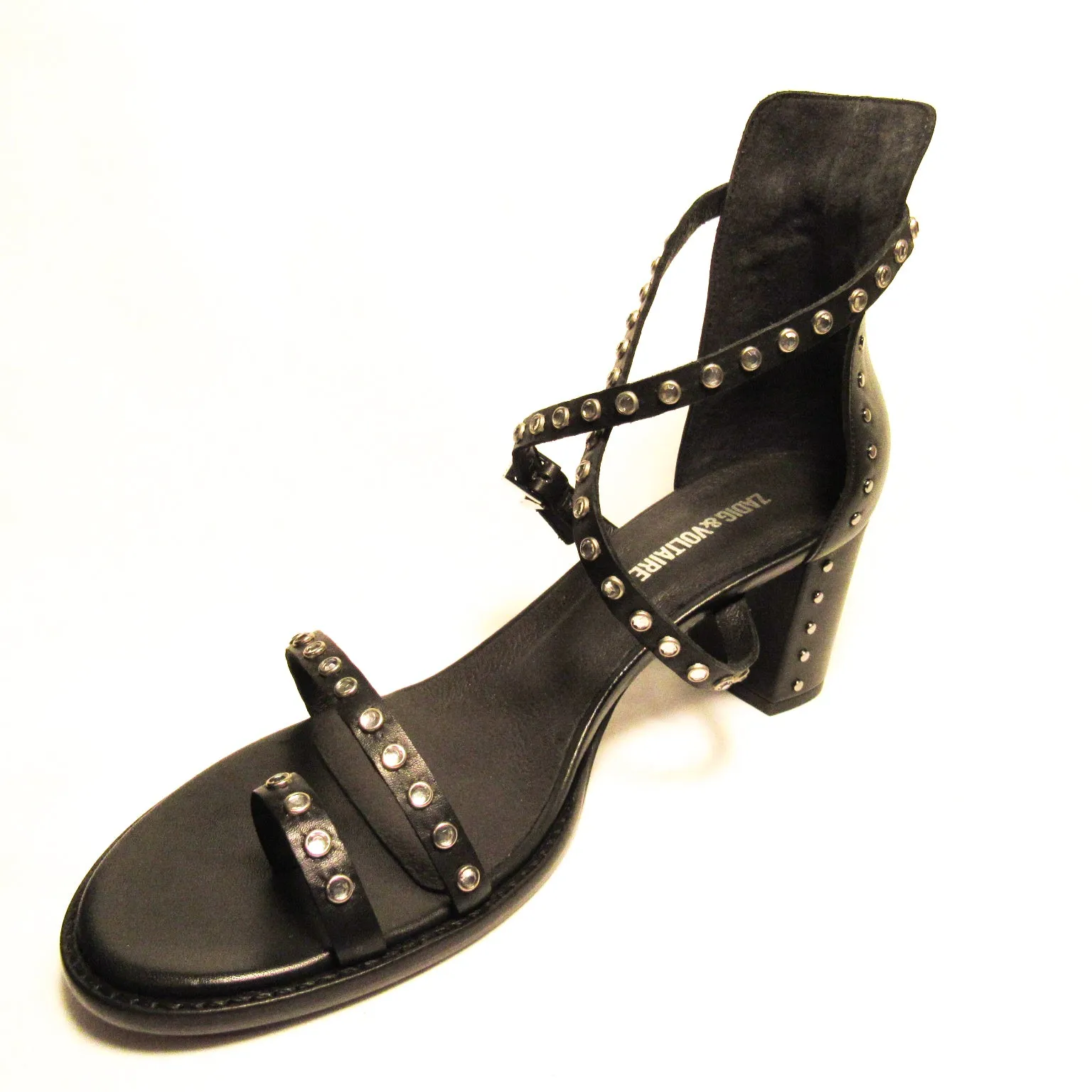 Zadig & Voltaire May Studded Leather Sandals